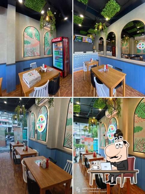 Check out how La Milano Pizzeria looks inside