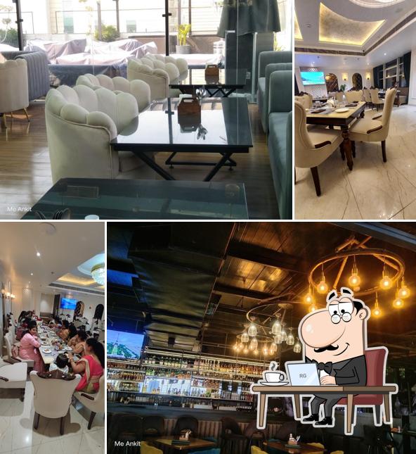 The interior of Meraki The Bistro