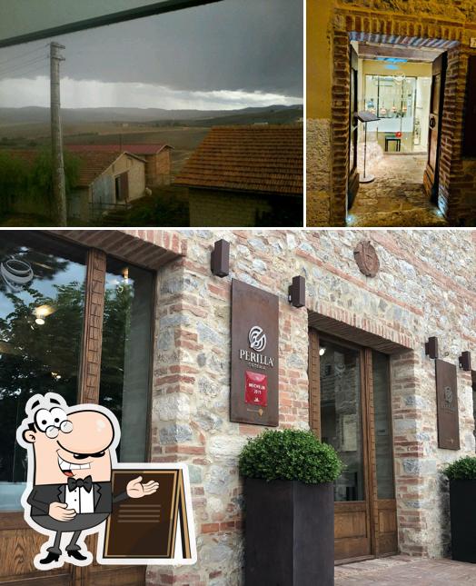 Gli esterni di Osteria Perilla