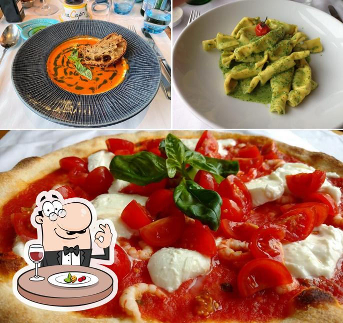 Cibo al Ristorante Anacapri Lugano