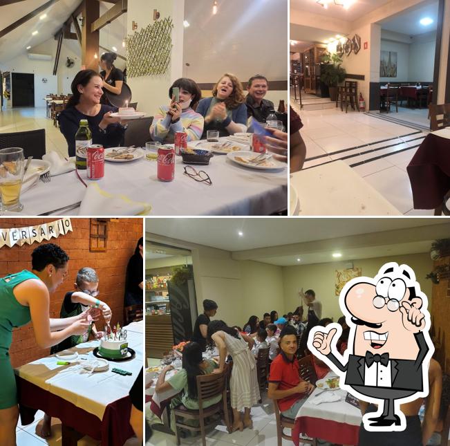 O interior do Gauchitos Grill