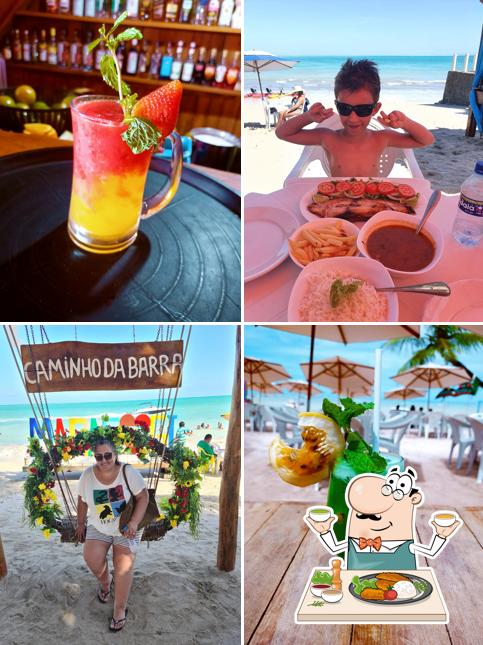 Platos en Receptivo e Restaurante Caribe da Barra