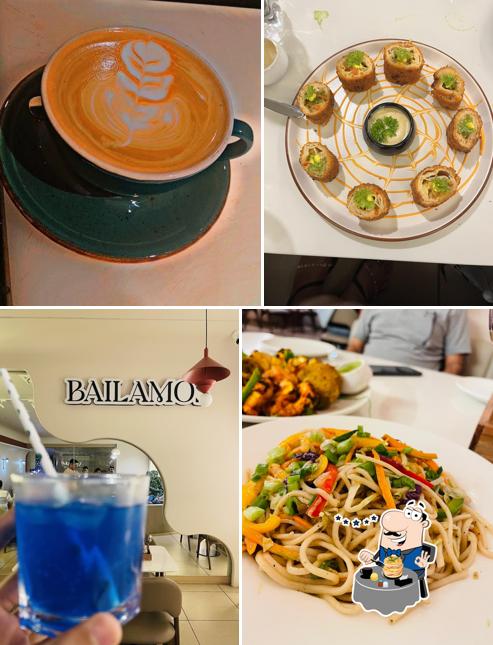 Food at Cafe Bailamos