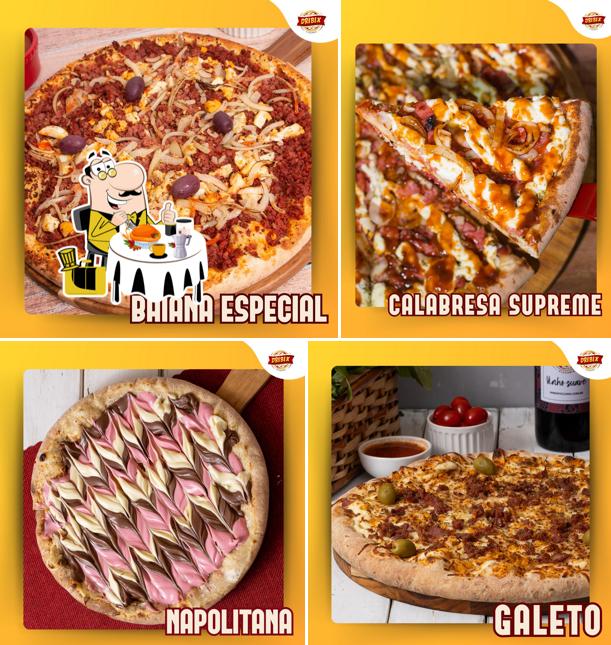 Platos en Dribix Pizzaria Hortolândia