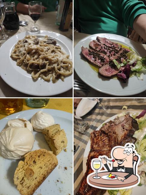 Cibo al Trattoria Da Beppone