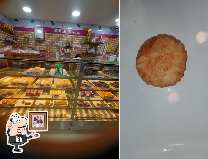 The interior of Monginis Cake Shop