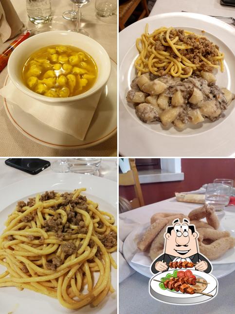 Platti al Ristorante Trattoria De Gobbi