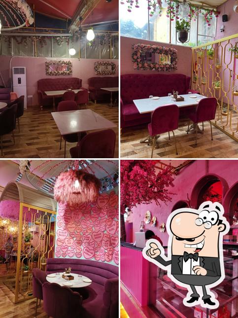 Take a seat at one of the tables at Sugar Daddy