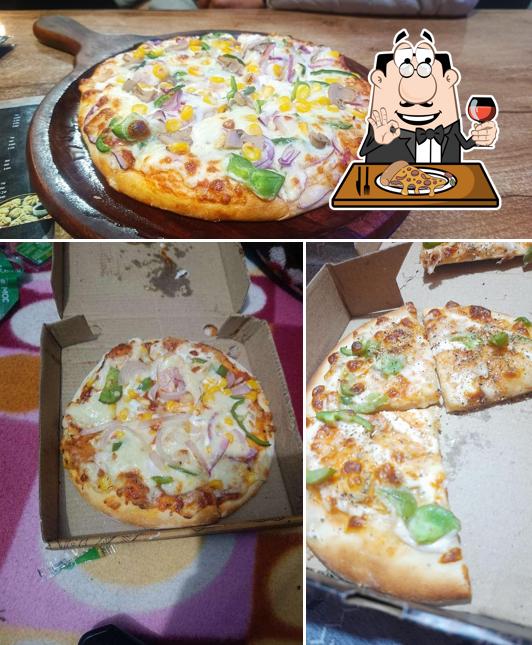 At Pizza Universe Dhampur, you can taste pizza