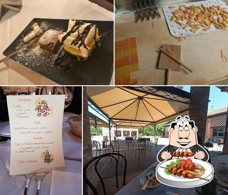 Platti al Agriturismo Corte dei Landi