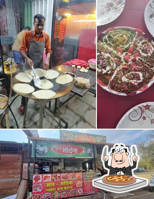 Get pizza at Hotel Al - Madina