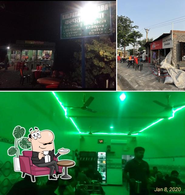 Check out how Kalpataru Dhaba ( Take a break) looks inside