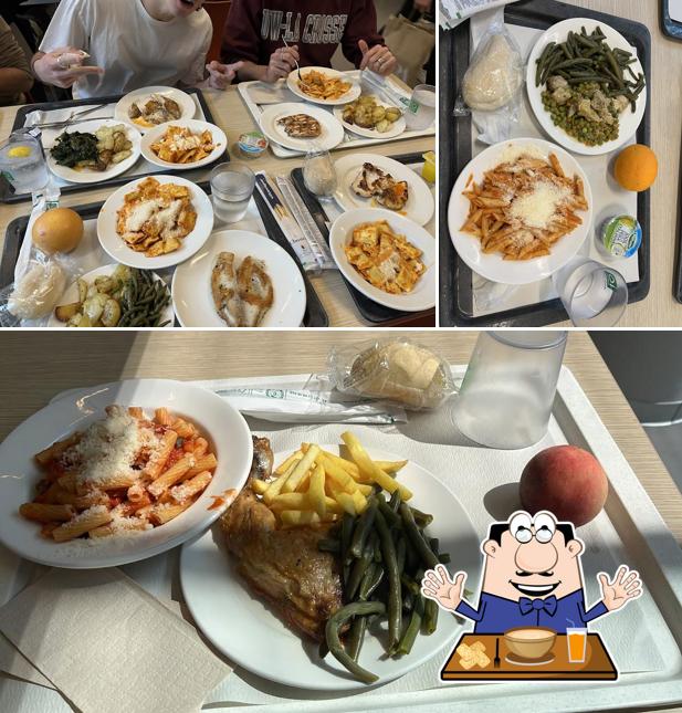 Guarda la foto che presenta la cibo e interni di Mensa Humanitas