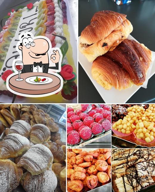 Platti al Pasticceria Bar Le Tentazioni