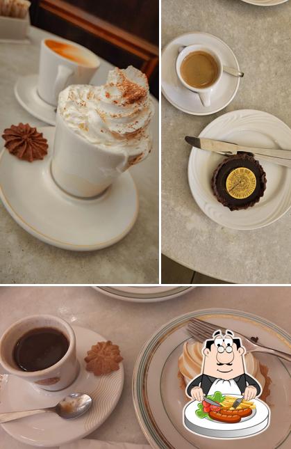 Comida em Confeitaria Colombo (CCBB)