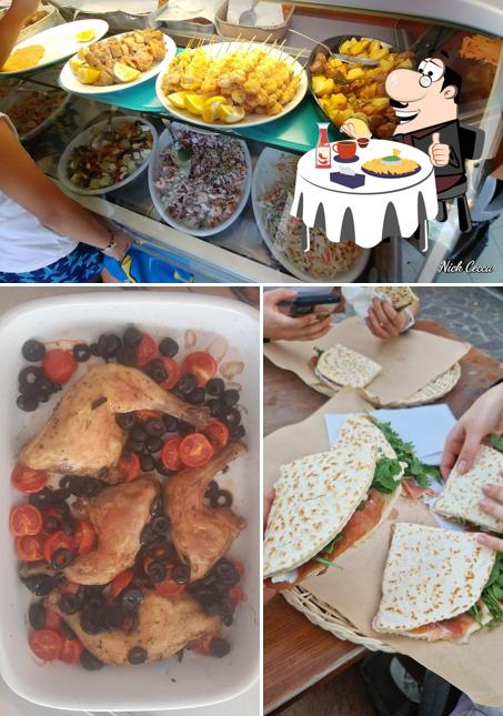 Piatto di formaggi al Gastronomia ,Piadineria Graziella ,Torre Pedrera