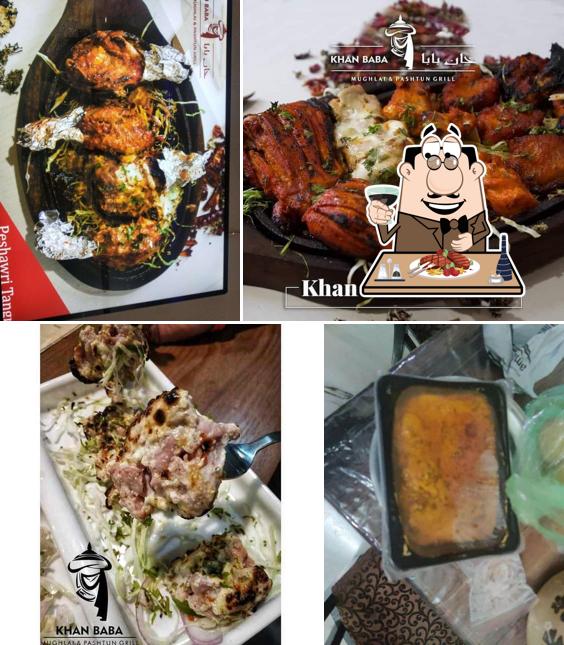 Pick meat meals at Khan baba