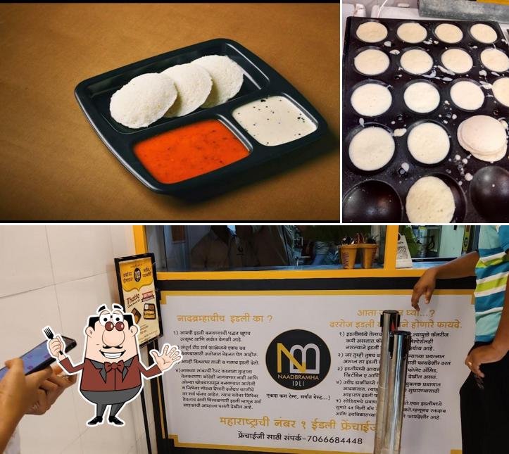 Food at Naadbramha Idli, Indapur Chowk, Baramati