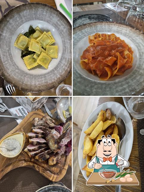 Ravioli al Ristorante L`Astronave