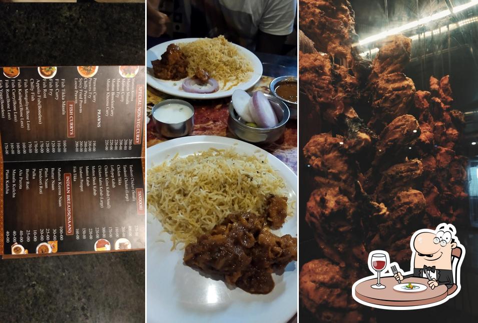Meals at SLR FAMILY RESTAURANT