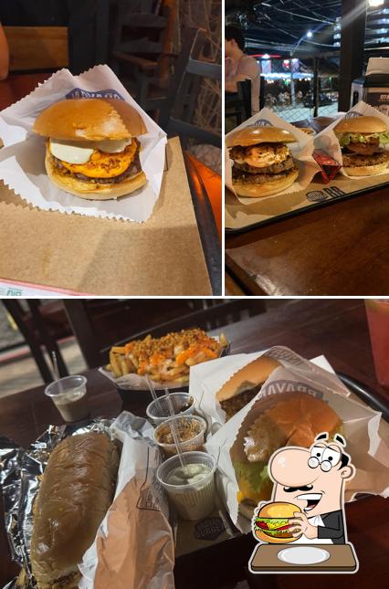 Consiga um hambúrguer no Brayan Burger Parquelândia