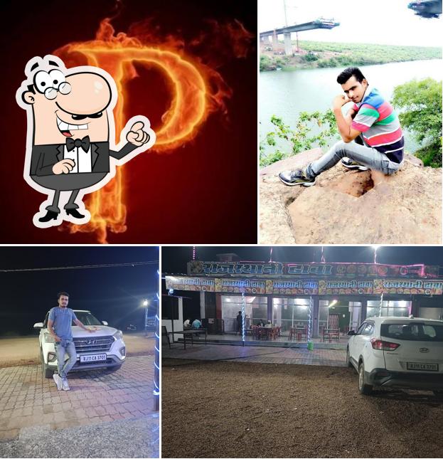 The exterior of RAJASTHANI DHABA