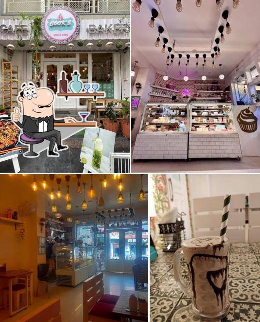 The interior of Cook's Bakery & Cafe