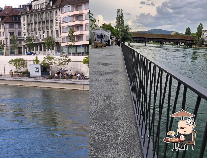 Gli esterni di Ländi Buvette