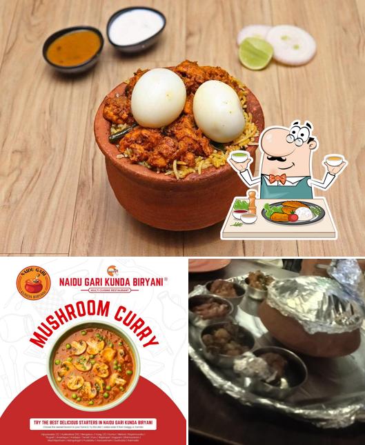 Take a look at the photo displaying food and beverage at Naidu Gari Kunda Biryani-KPHB