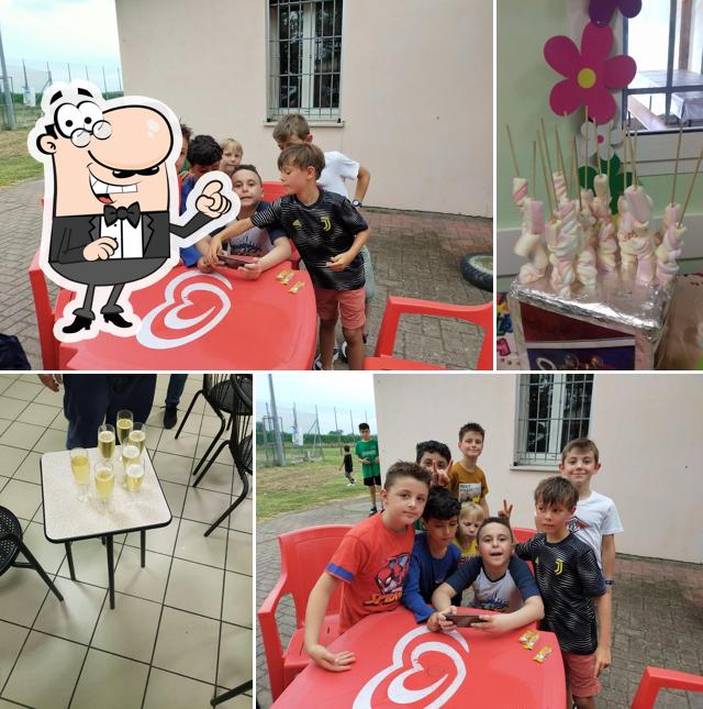 Gli interni di TikiTaka Bar Sport Caffé