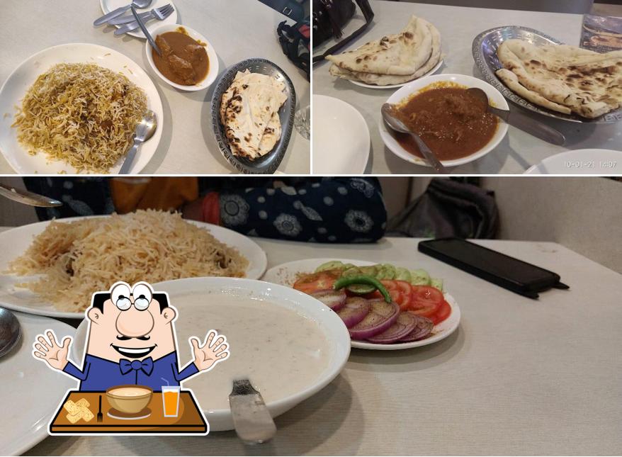 Clam chowder at Shiraj Restaurant