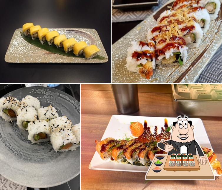 Prova le varie opzioni di sushi