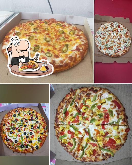 Get different types of pizza