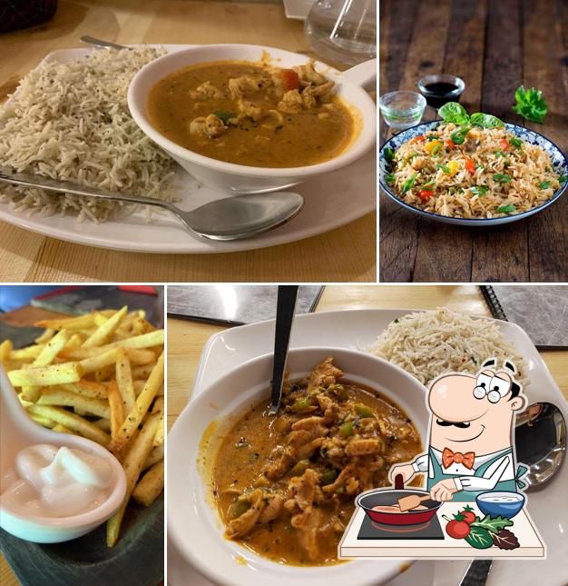 Chicken curry at Food Mafia
