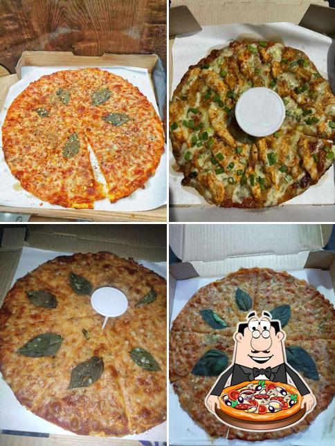 Pick pizza at Francesco's Pizzeria