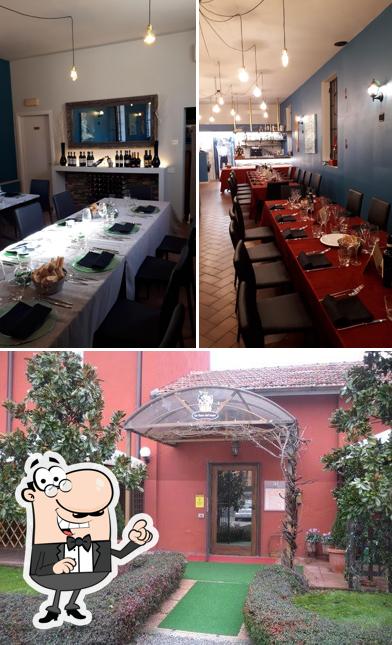 La immagine della interni e esterno di La Tana del Lupo