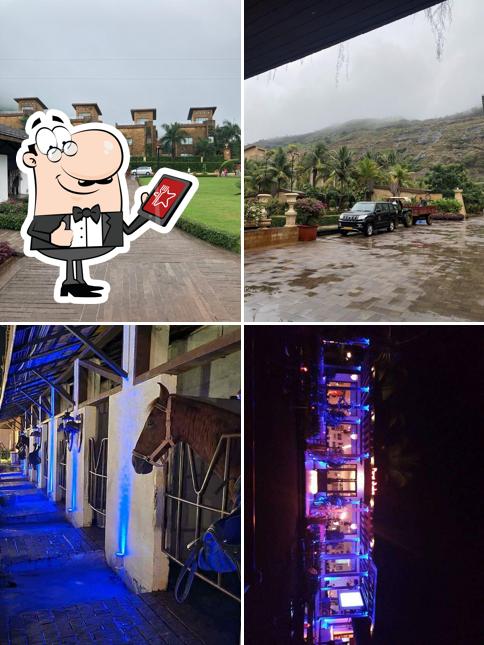 Take a look at the outside area of Parsi Dhaba