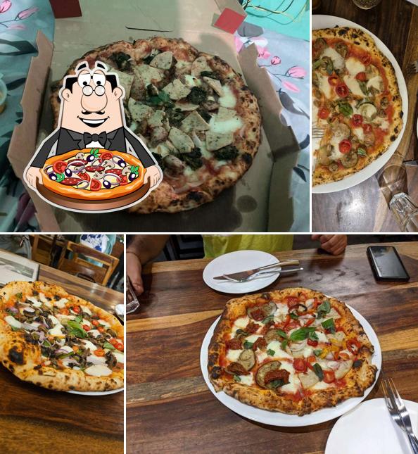 Order pizza at Caffe Sicily