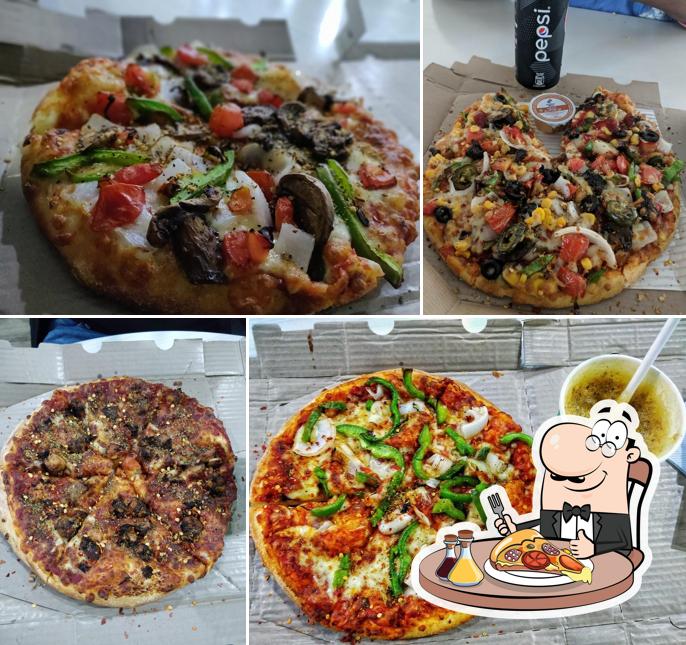 Order different variants of pizza