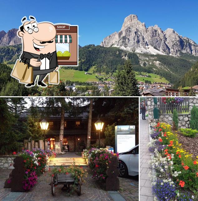 Guarda la parte esterna di L'Murin Corvara