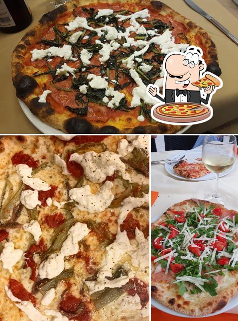 Scegli tra le molte varianti di pizza