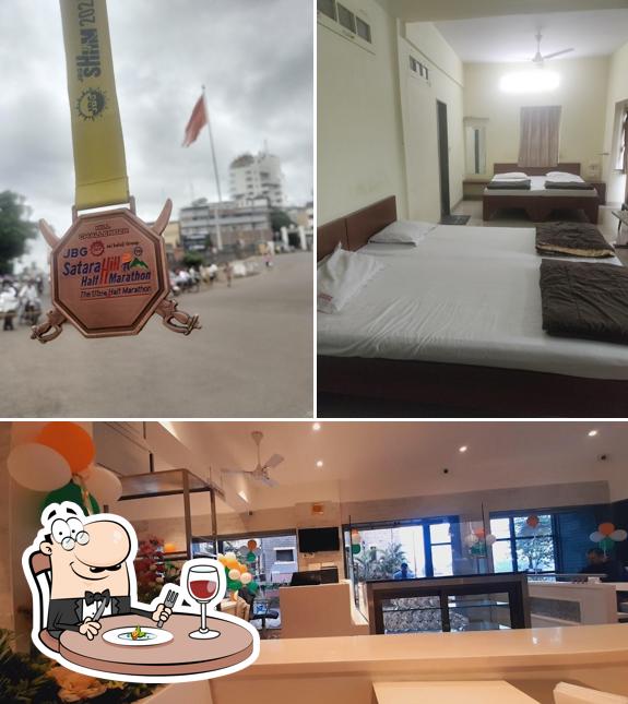Rajathadri hotel is distinguished by food and interior