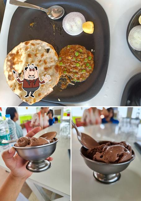 Chocolate mousse at Singh Saab da Dhaba