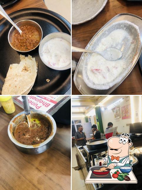 Chicken curry at puneet bhojnalya