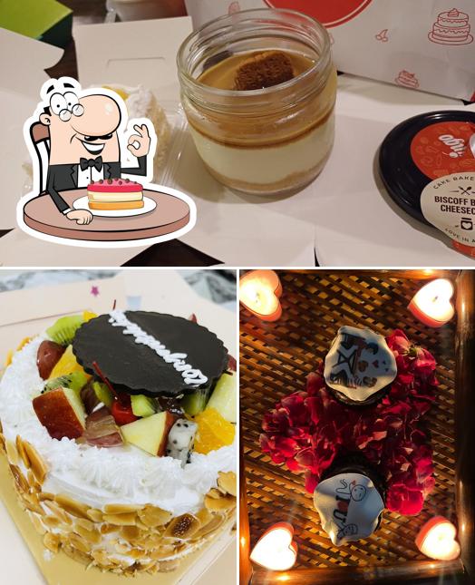 Cheesecake at Bakingo