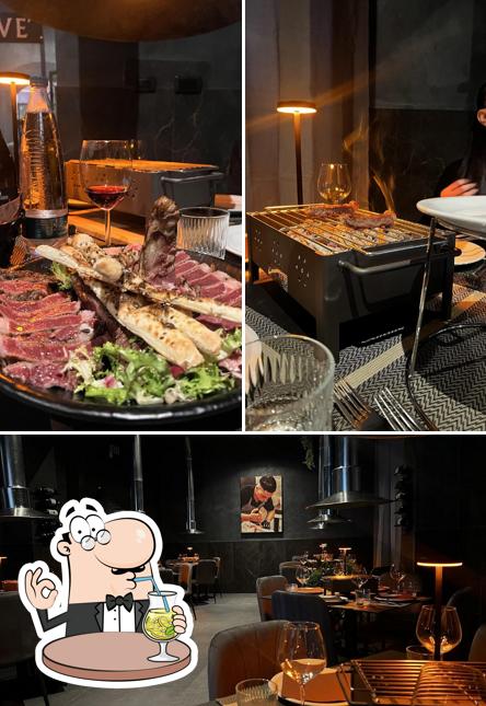 Tra le varie cose da Di Peri Bagheria steakhouse si possono trovare la bevanda e interni