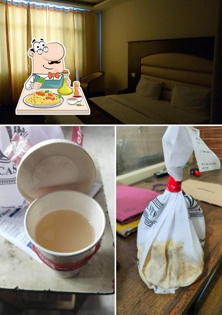 The picture of food and interior at Hotel Castle View