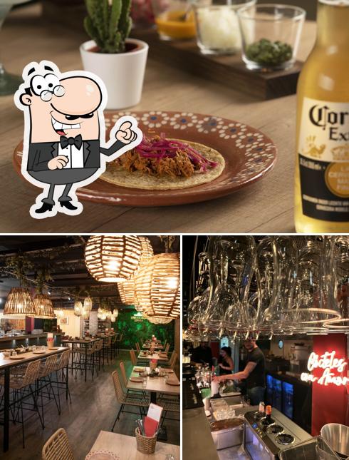 Dai un'occhiata agli interni di Mexicana Grill - Taquería & Cocktail Bar (Lausanne - Flon)