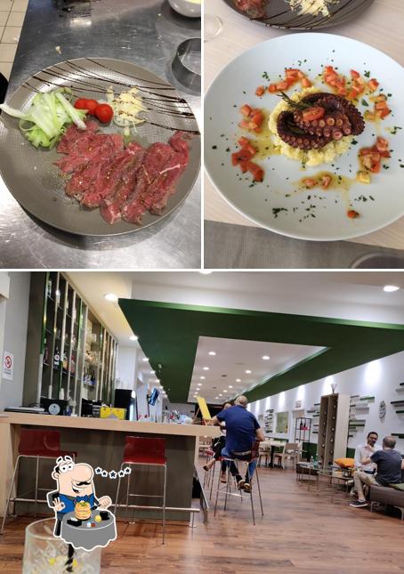 Guarda la foto che presenta la cibo e bancone da bar di Primo Linate