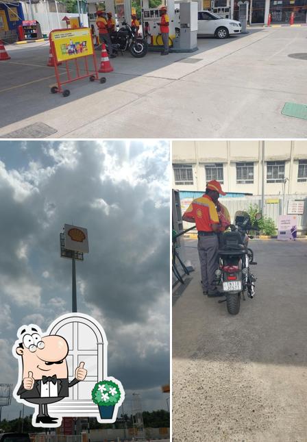 Check out how Shell Fuel Station,Koyambedu looks outside